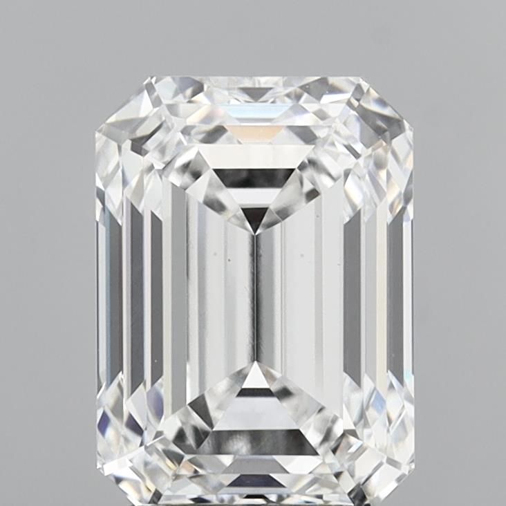 3.01 ct. emerald Lab Grown Diamond front image