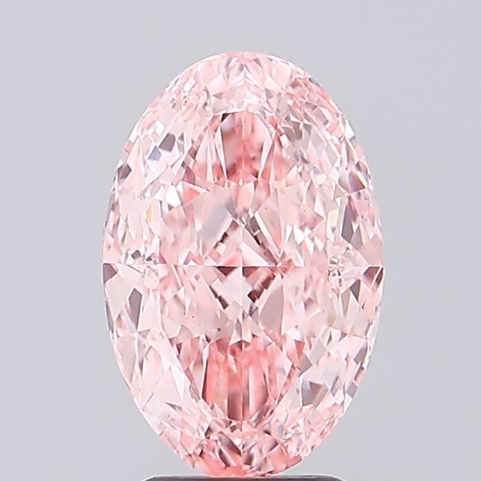 3.02 ct. oval Lab Grown Diamond front image