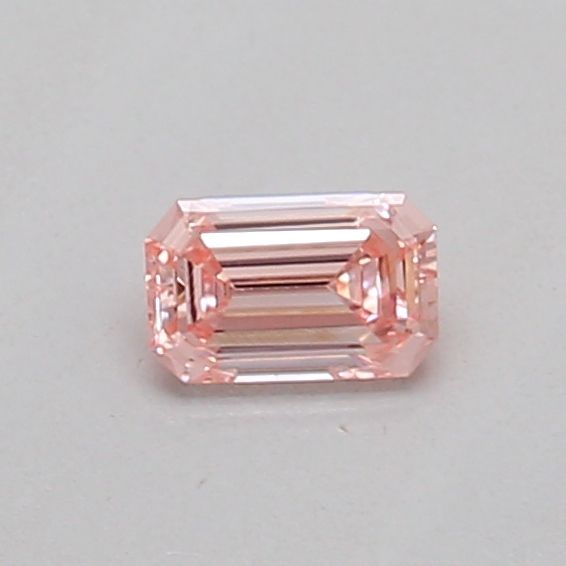 0.14 CT Fancy Intense Pink EMERALD