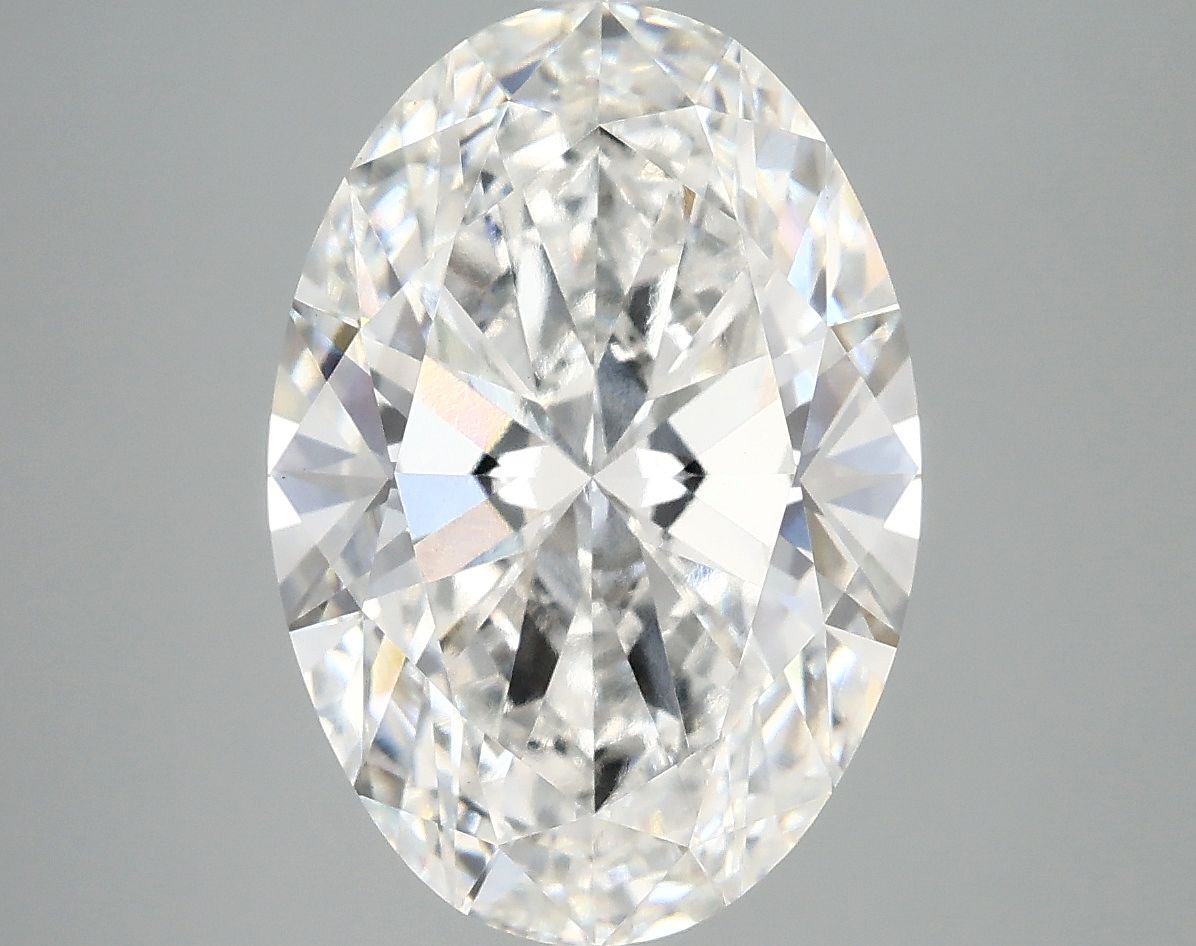 5.01 ct. oval Lab Grown Diamond front image