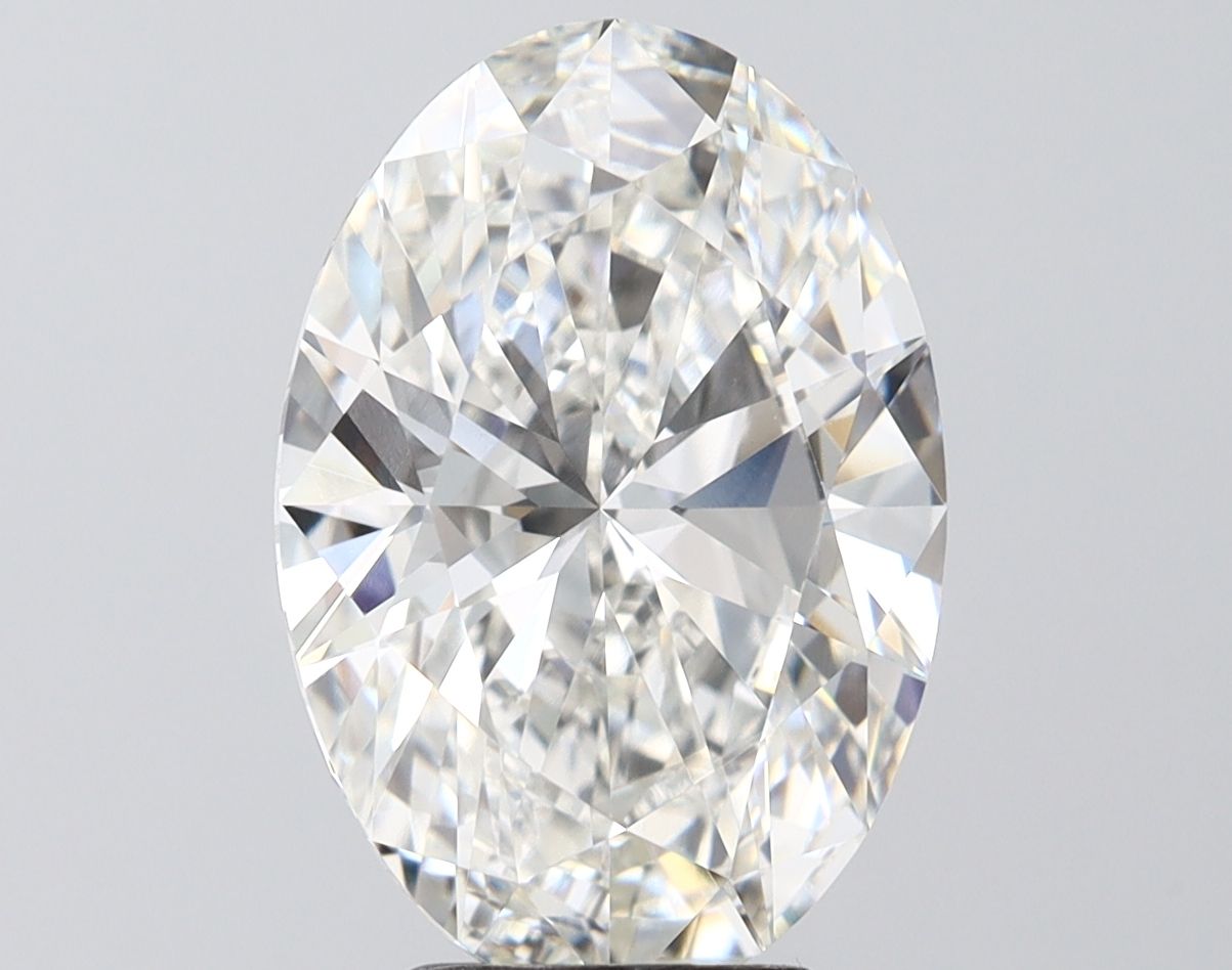 5.06 ct. oval Lab Grown Diamond front image