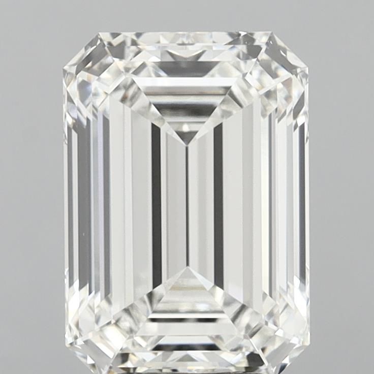 6.05 ct. emerald Lab Grown Diamond front image