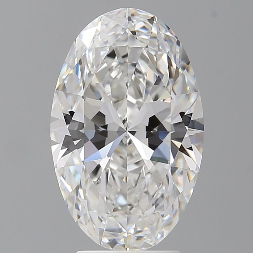 4.03 ct. oval Lab Grown Diamond front image