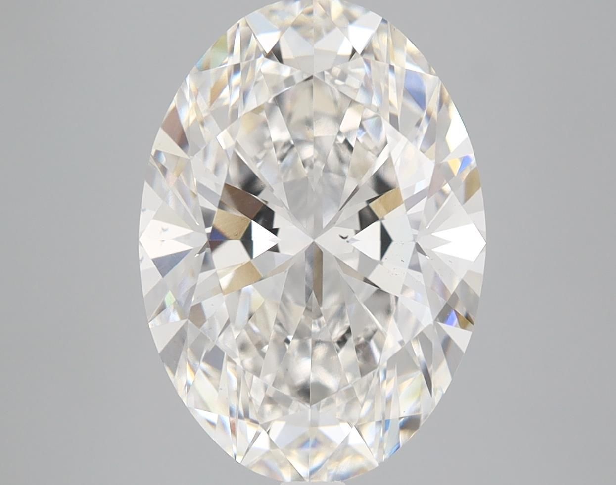 5.05 ct. oval Lab Grown Diamond front image