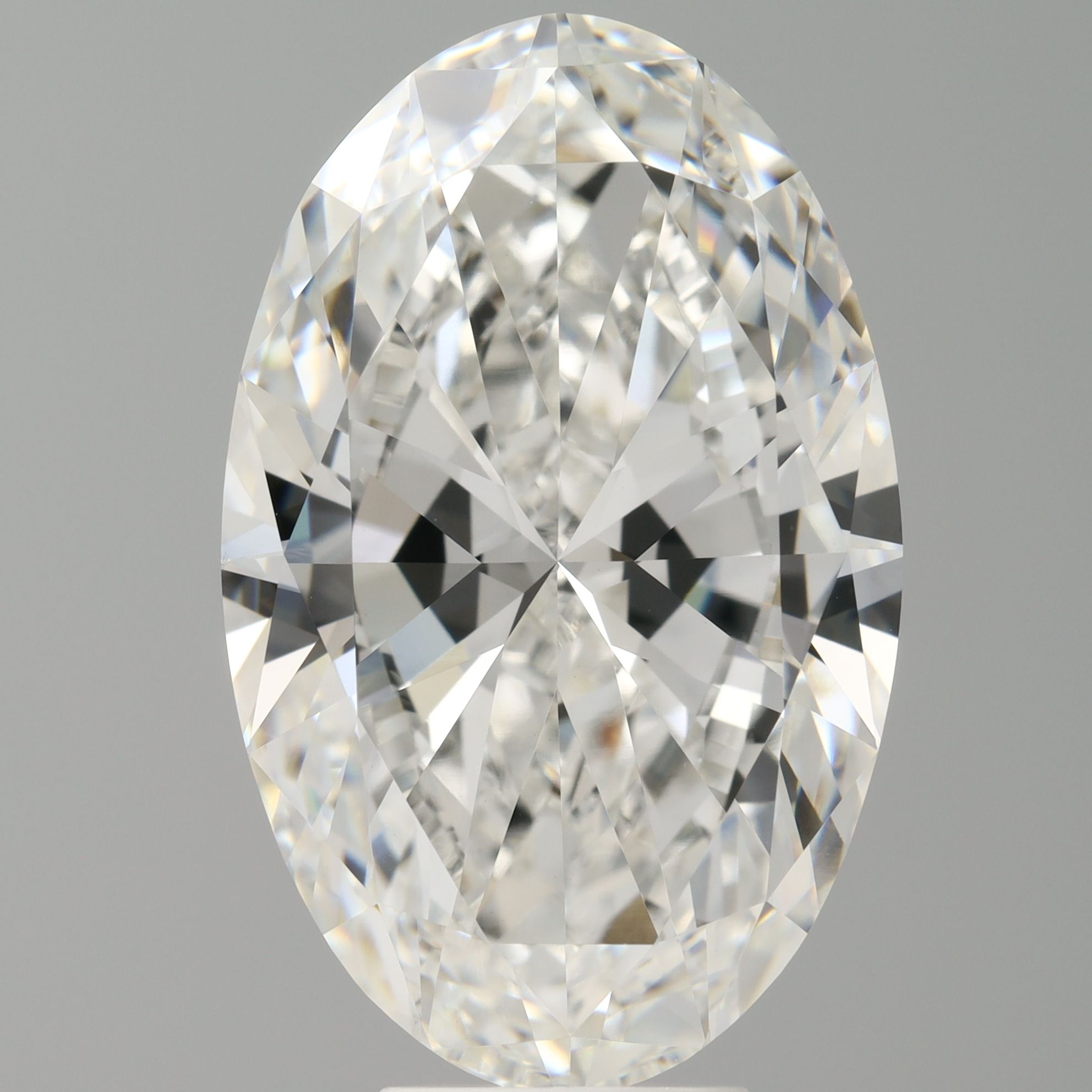 8.03 ct. oval Lab Grown Diamond front image
