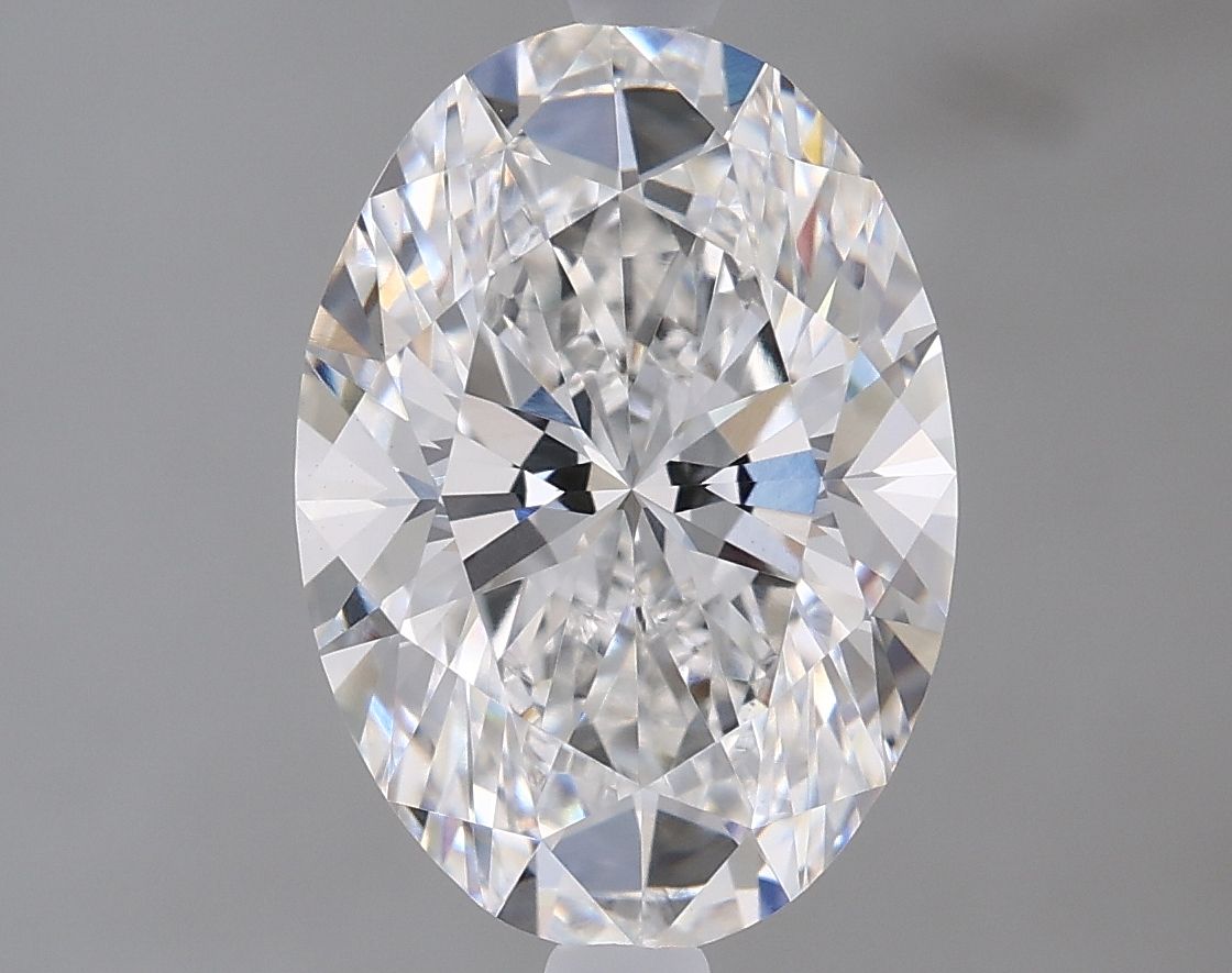 2.01 ct. oval Lab Grown Diamond front image