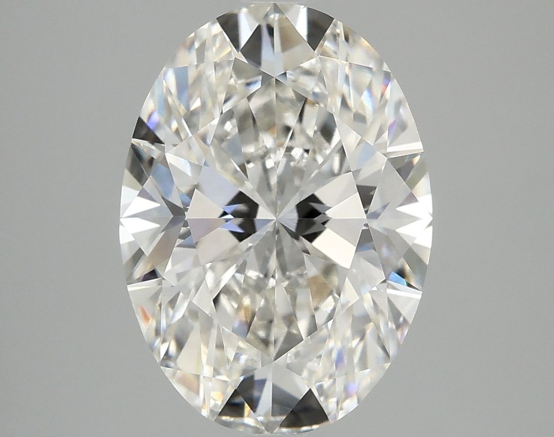 4.10 ct. oval Lab Grown Diamond front image