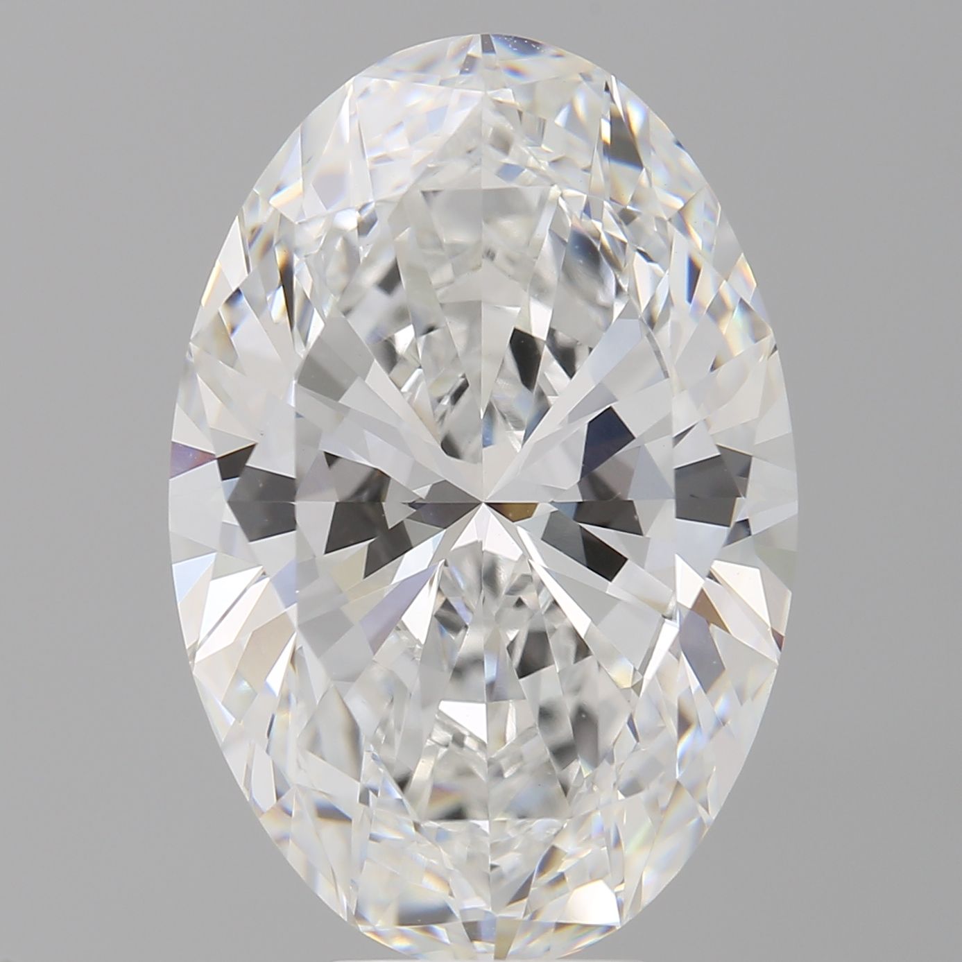 9.07 ct. oval Lab Grown Diamond front image
