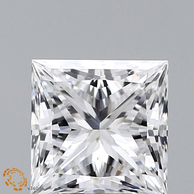 1.92 ct. princess Lab Grown Diamond front image