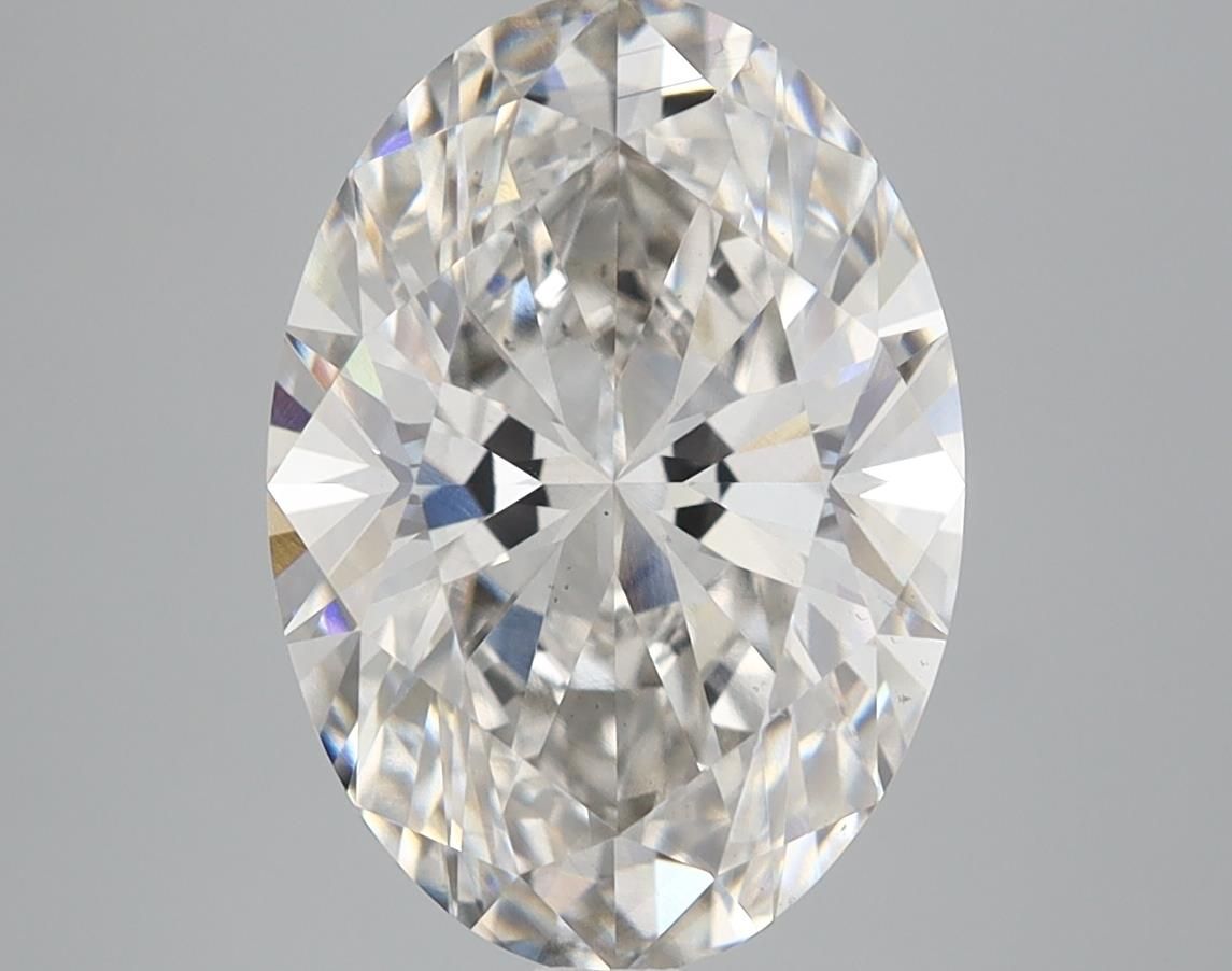 4.10 ct. oval Lab Grown Diamond front image