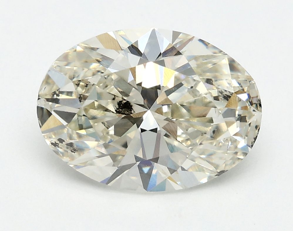 2.08 ct. oval Lab Grown Diamond front image