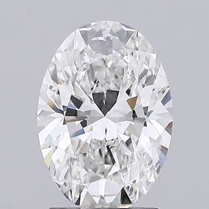 2.07 ct. oval Lab Grown Diamond front image