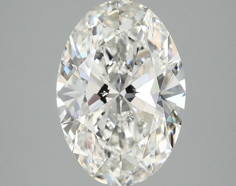 3.06 ct. oval Lab Grown Diamond front image