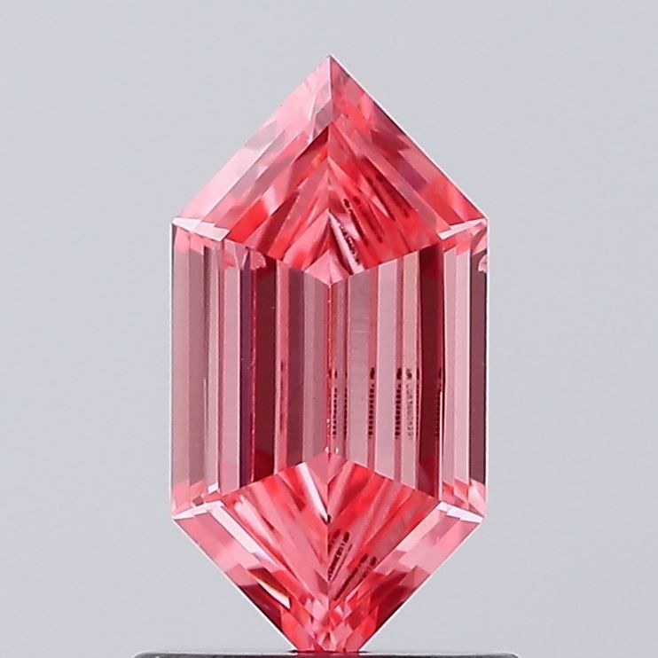 0.74 ct lab-grown Hexagonal Diamond