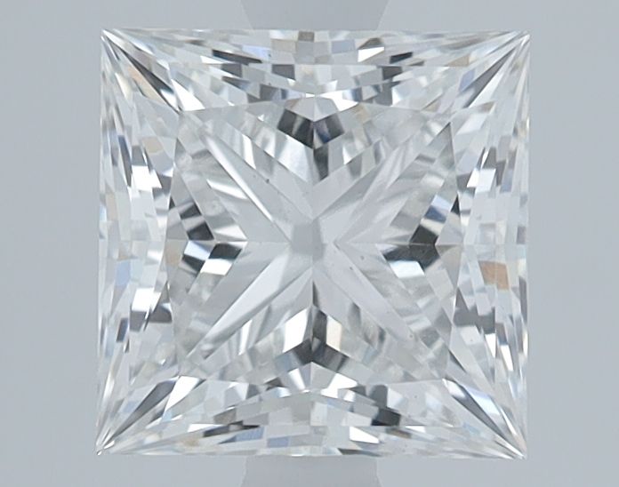 1.74 ct. princess Lab Grown Diamond front image