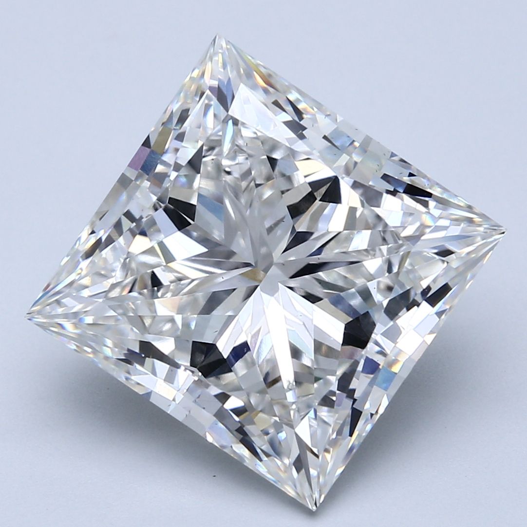 11.12 ct. princess Lab Grown Diamond front image
