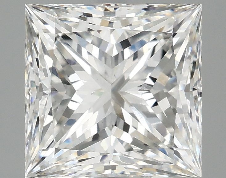 3.03 ct. princess Lab Grown Diamond front image