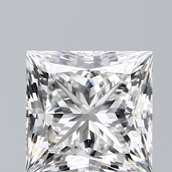 1.24 ct. princess Lab Grown Diamond front image