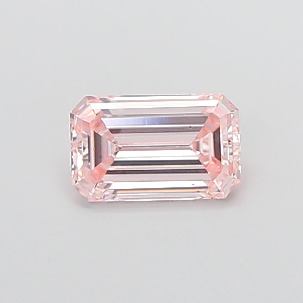 0.89 CT Fancy Intense Pink EMERALD
