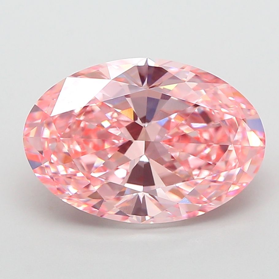 4.54 ct. oval Lab Grown Diamond front image