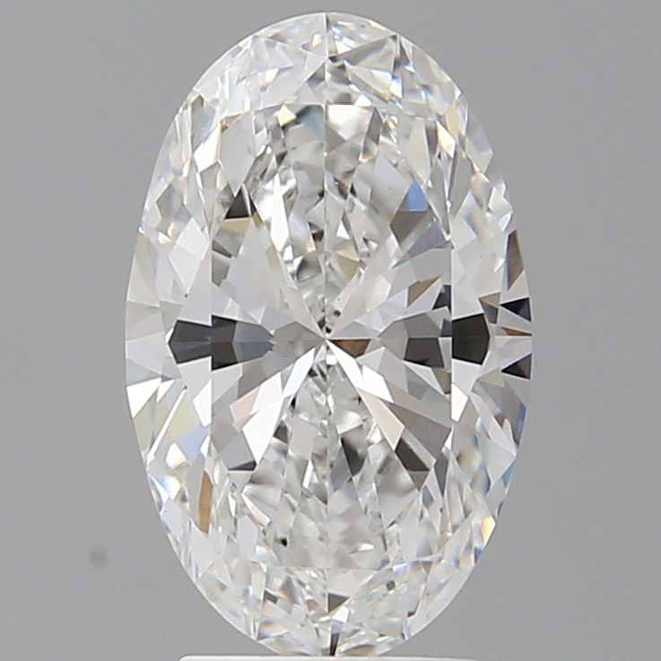 3.10 ct. oval Lab Grown Diamond front image