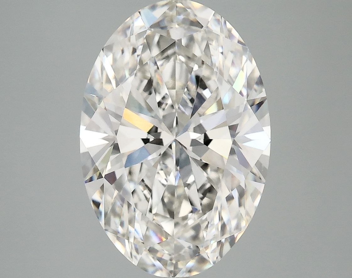 4.09 ct. oval Lab Grown Diamond front image