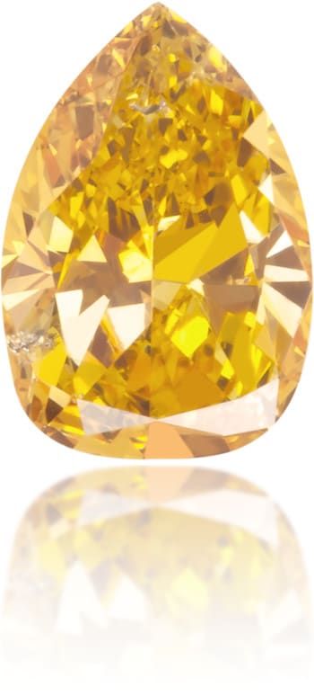 Diament 0.3 ct Fancy Vivid Orange/SI2
