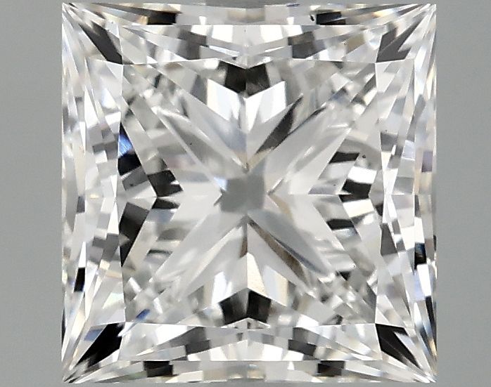 3.02 ct. princess Lab Grown Diamond front image
