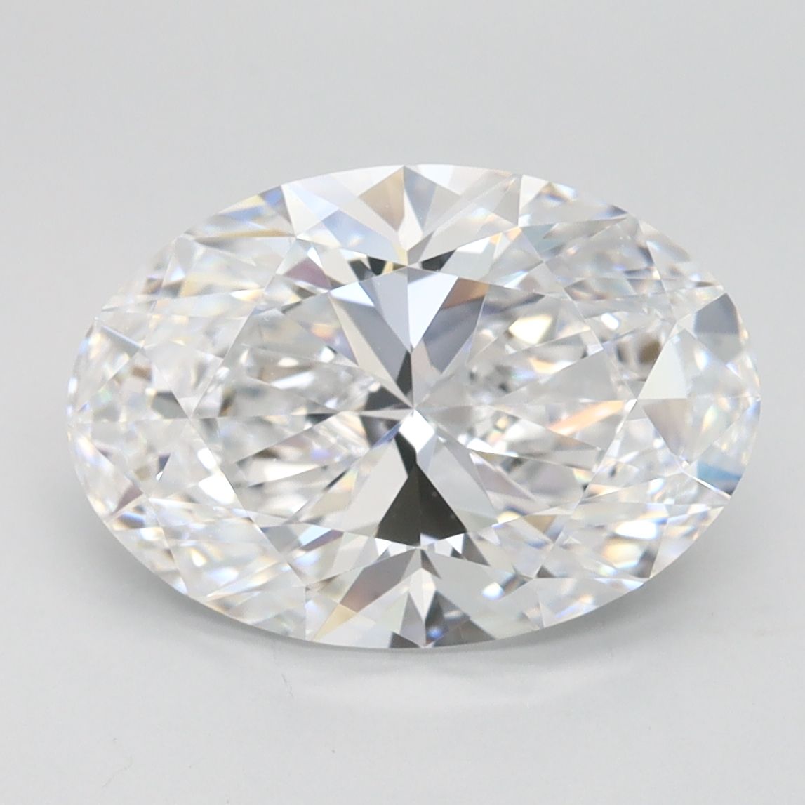 3.01 ct. oval Lab Grown Diamond front image