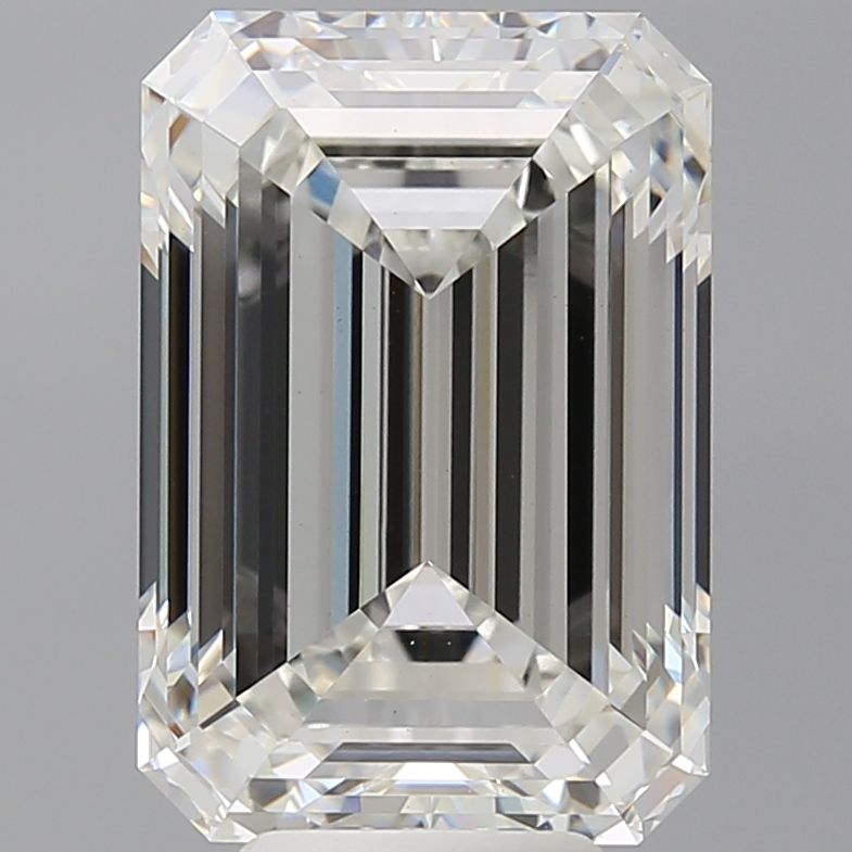 7.58 ct. emerald Lab Grown Diamond front image