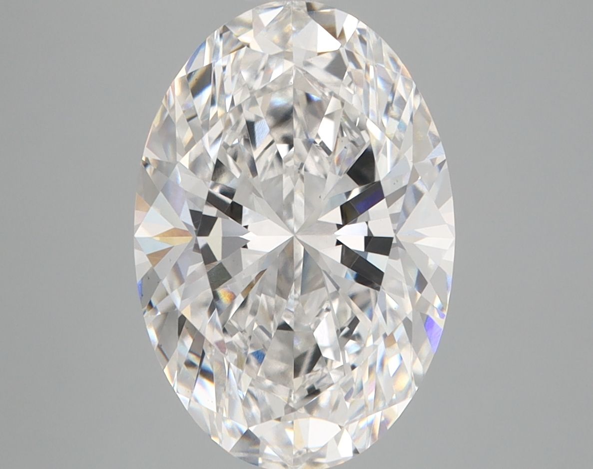 4.10 ct. oval Lab Grown Diamond front image
