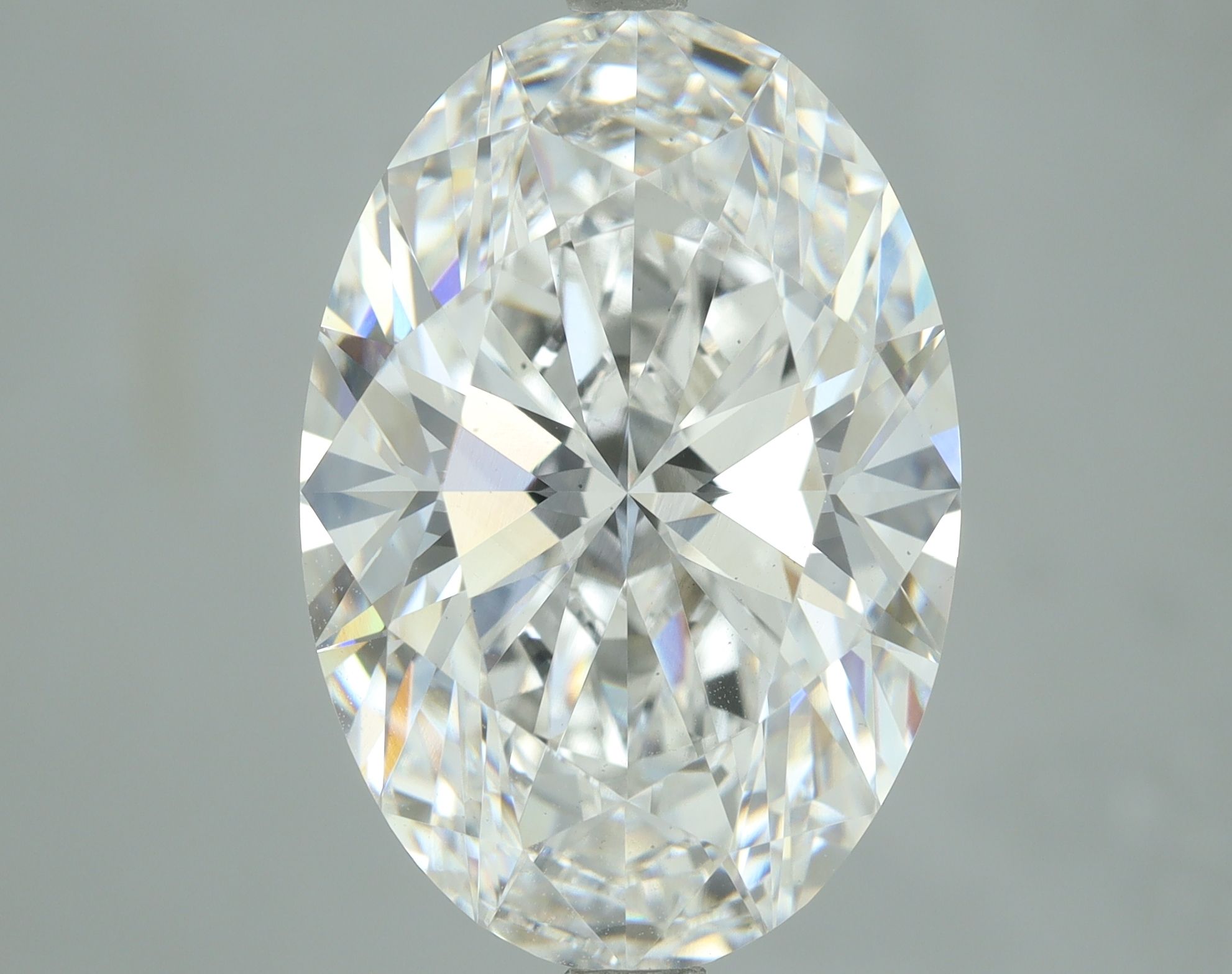 7.01 ct. oval Lab Grown Diamond front image