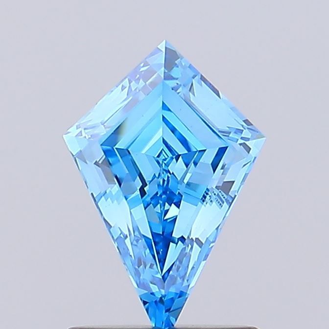 0.89 CT Fancy Vivid Blue KITE