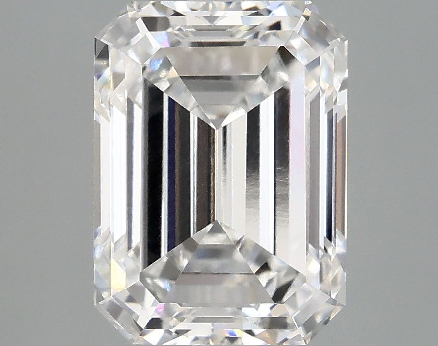 3.86 ct. emerald Lab Grown Diamond front image