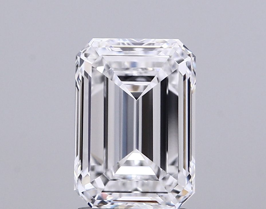 3.02 ct. emerald Lab Grown Diamond front image