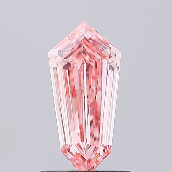 0.83 ct lab-grown Shield Diamond