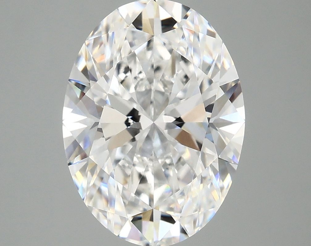 3.70 ct. oval Lab Grown Diamond front image