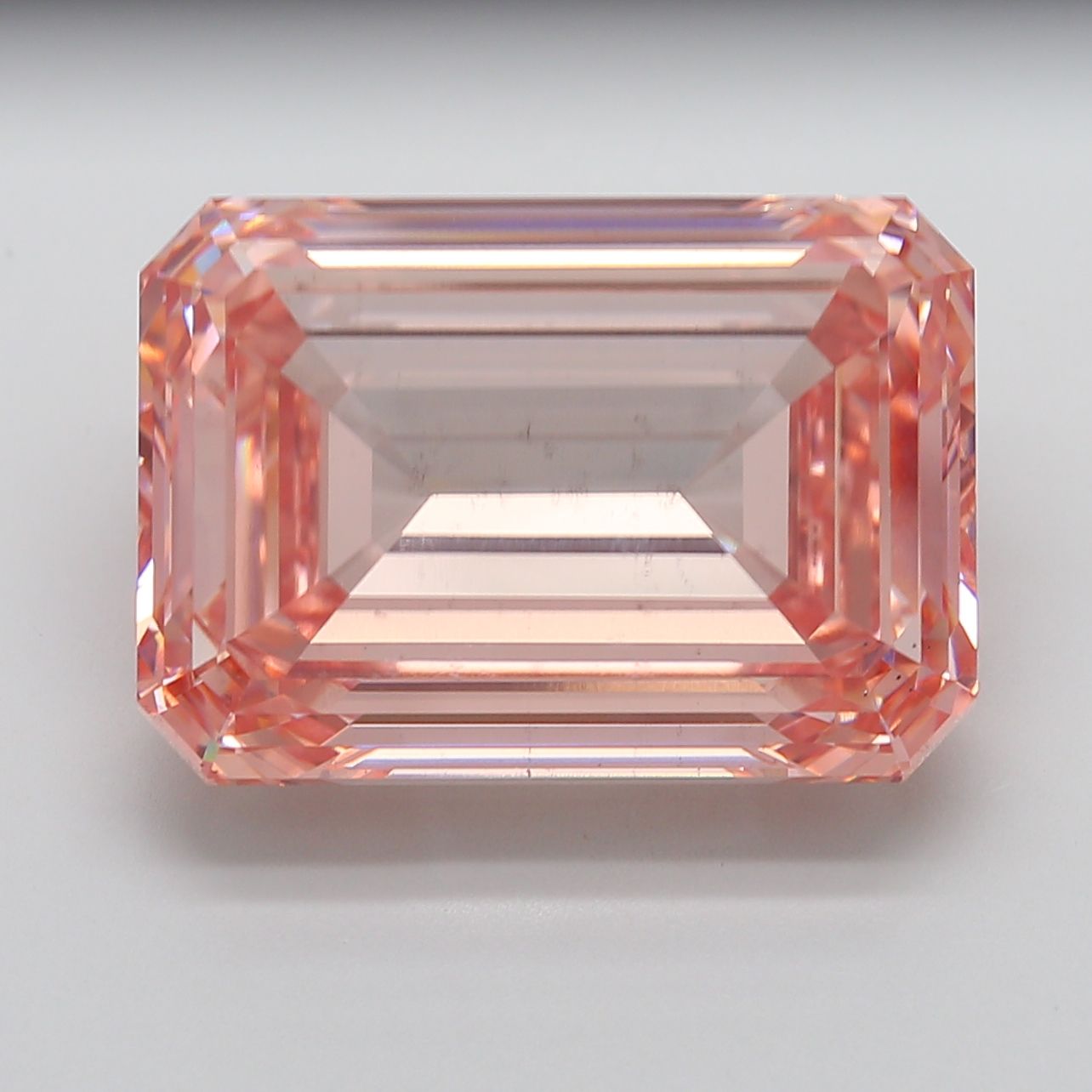 30.80 ct. emerald Lab Grown Diamond front image