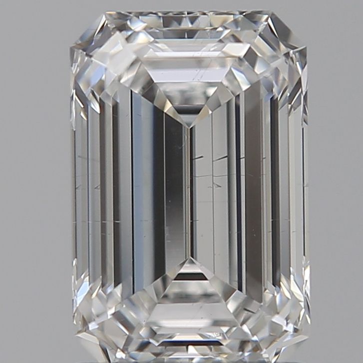 1.64 ct. emerald Lab Grown Diamond front image