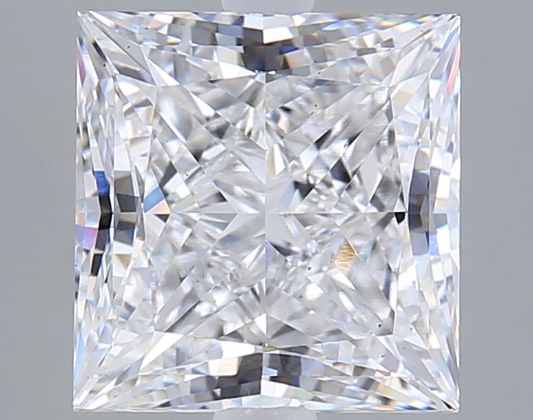 3.72 ct. princess Lab Grown Diamond front image