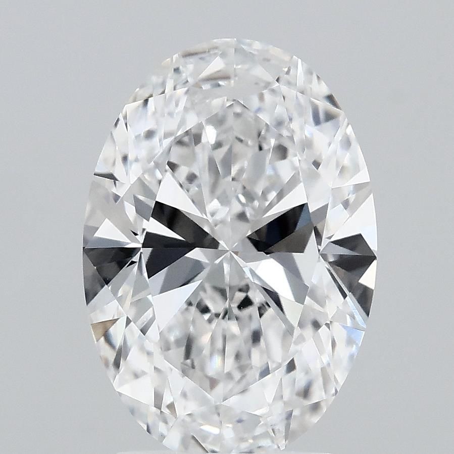 2.78 ct. oval Lab Grown Diamond front image