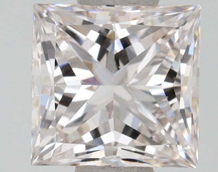 0.66 ct. princess Lab Grown Diamond front image