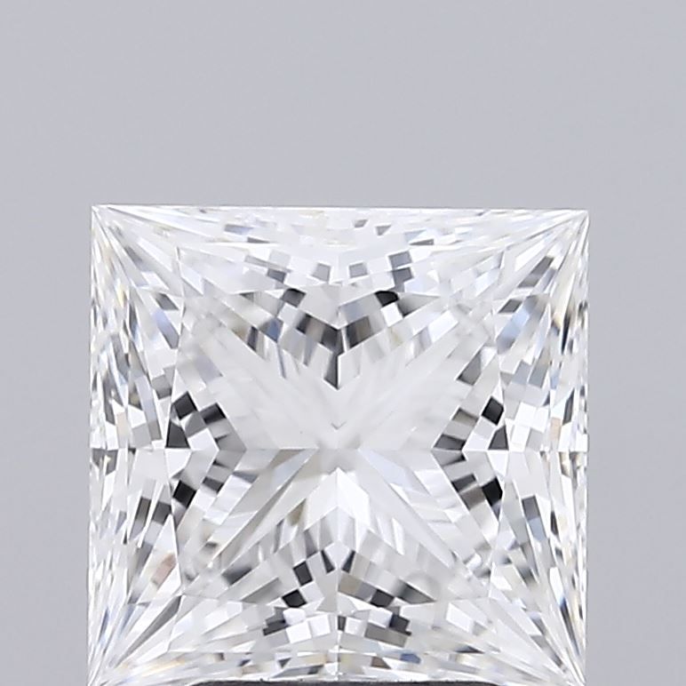 3.32 ct. princess Lab Grown Diamond front image