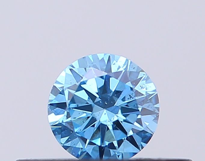 0.21 CT Fancy Vivid Blue ROUND