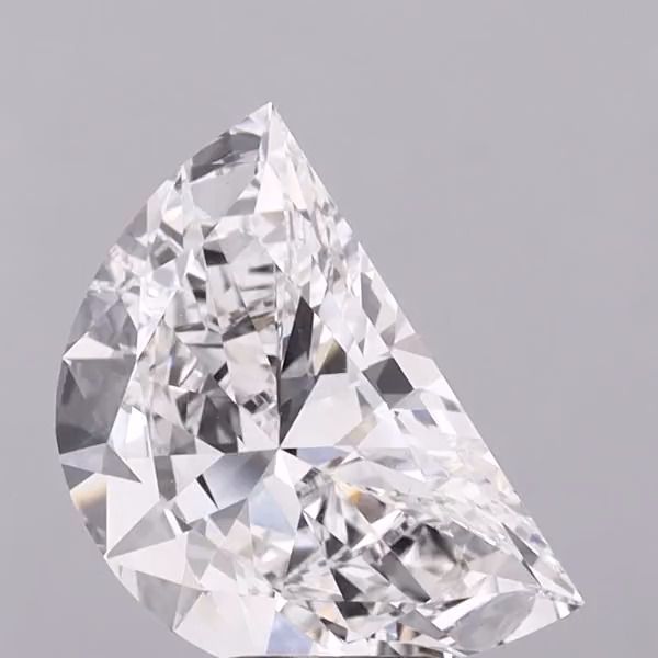2.3 ct lab-grown Half moon Diamond