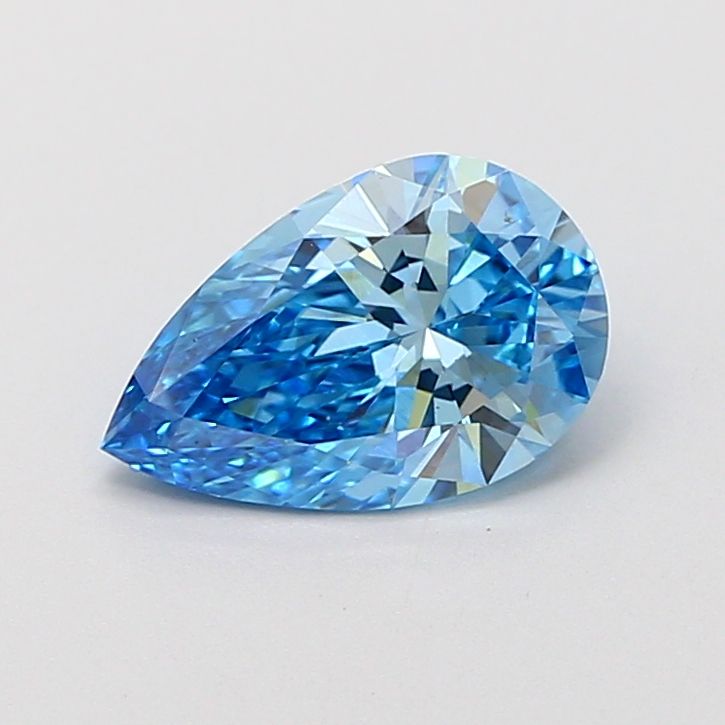 1.03 CT Fancy Vivid Blue PEAR