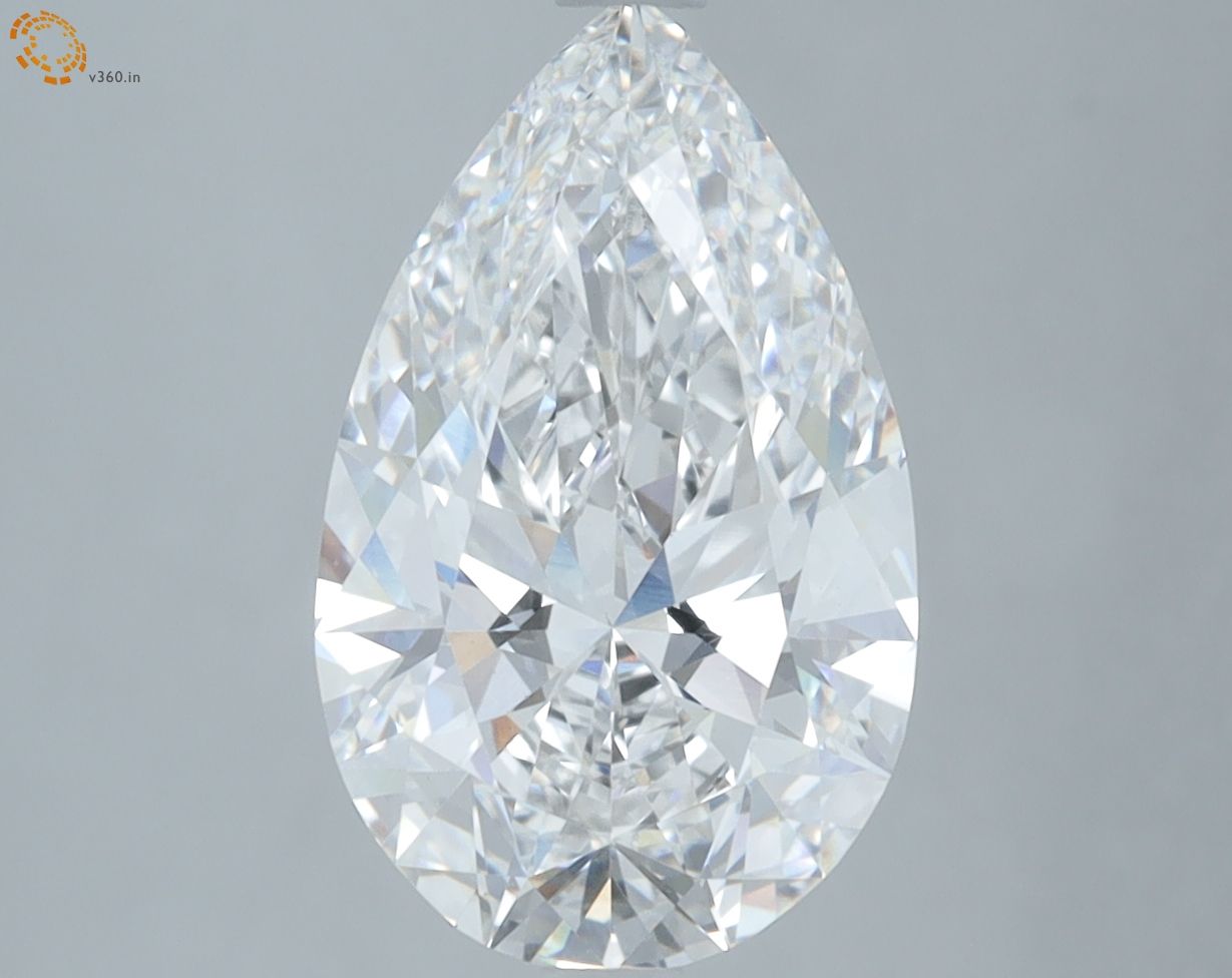 3.21 ct. pear Lab Grown Diamond front image
