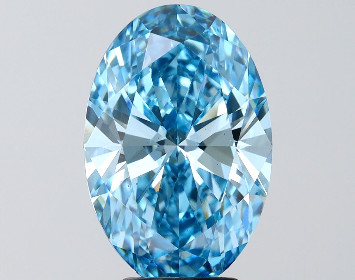5.03 ct. oval Lab Grown Diamond front image