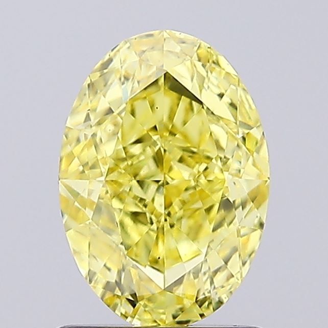1.37 ct. oval Lab Grown Diamond front image