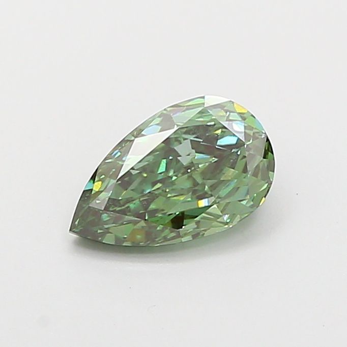1.03 CT Fancy Vivid Green PEAR